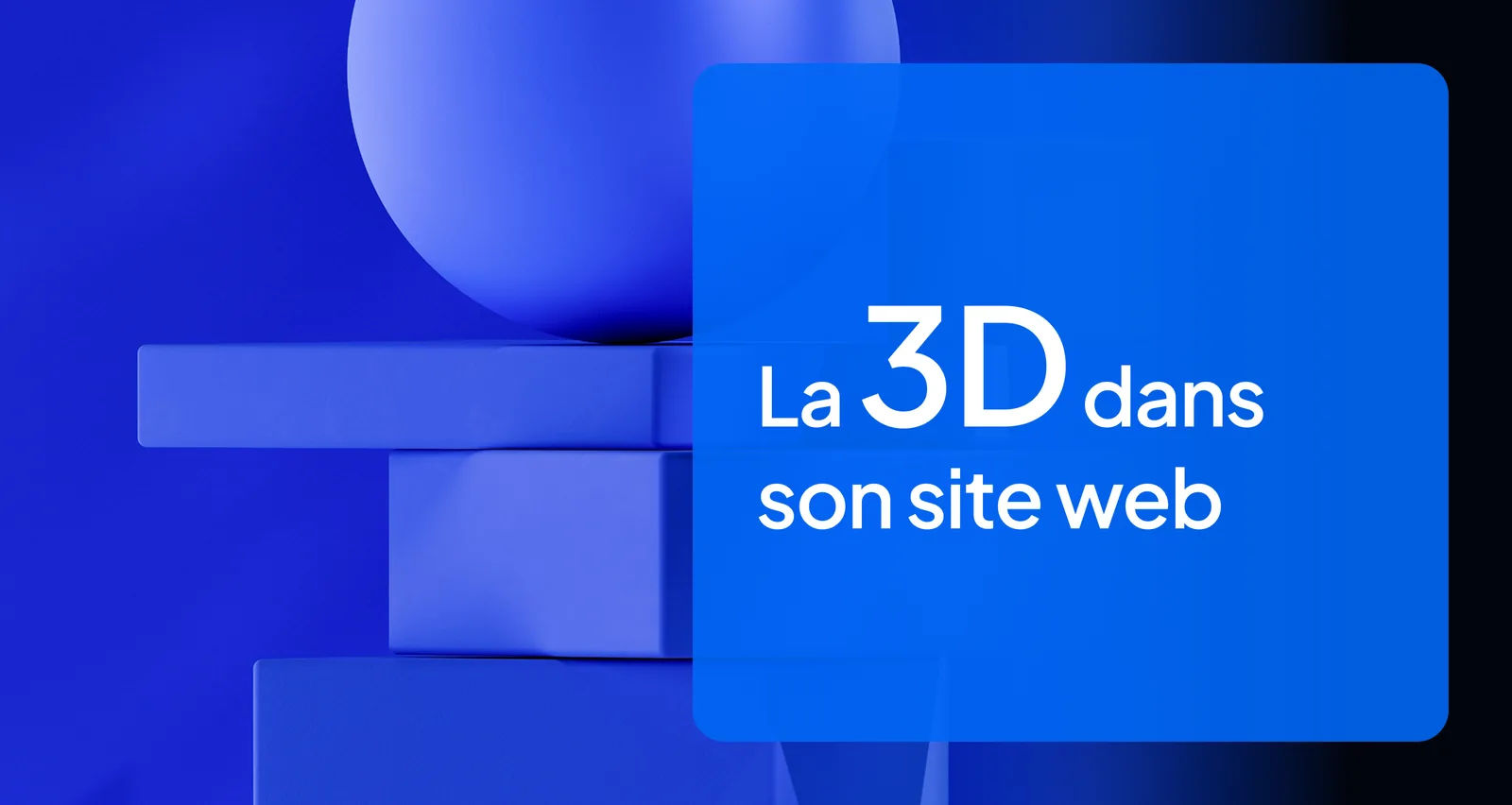 Exemple d’usage de la 3D sur une interface web moderne